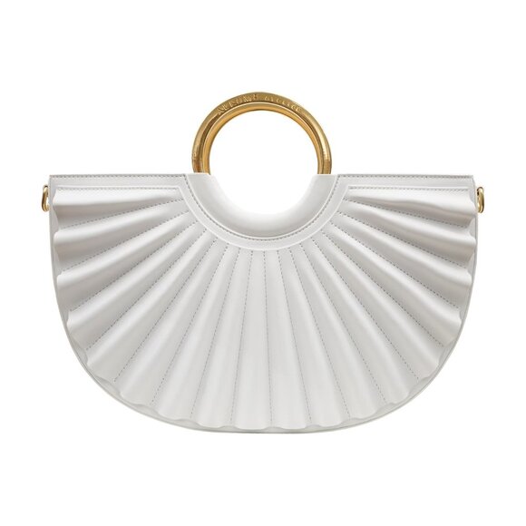 AlkeMe Atelier Water Moon Satchel - White OS - Picture 4 of 8